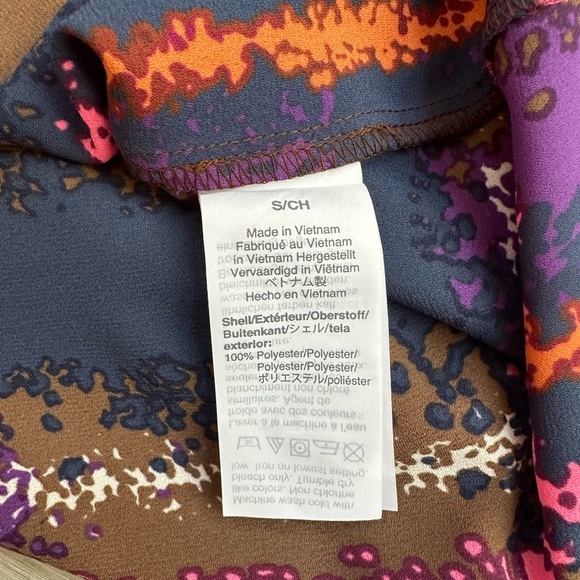 J.Crew Purple Multicolor Plaid Print Top and Skirt Set - Picture 8 of 8